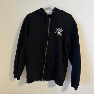 Salty Crew Fleece Standard Men's Castoff Zip Fleece - Black Large